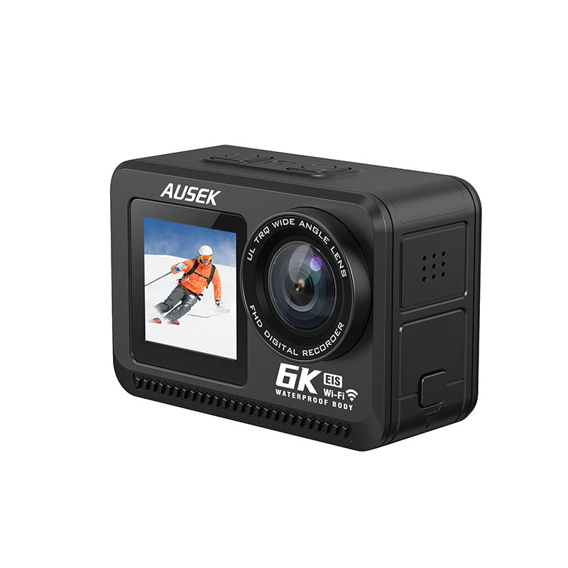 AUSEK AT-S84T 6K Body Waterproof Action Camera | מצלמת אקשן 6K עמידה למים